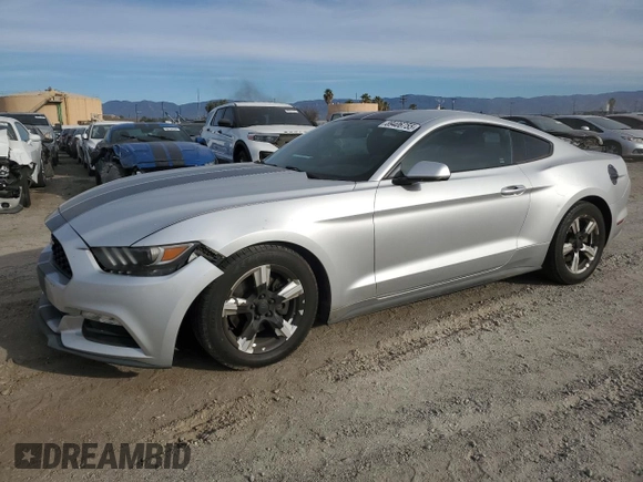 2017 Ford Mustang V6 with VIN 1FA6P8AM7H5309961, listed as a Copart auction lot 89406755 with 109,625 mi miles and Salvage Title. Bid and sale history available at carsss.com. Image 1.