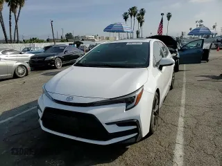2023 Toyota Corolla SE with VIN 5YFP4MCE9PP152991, listed as a Copart auction lot 45677505 with 23,407 mi miles and Salvage Title. Bid and sale history available at carsss.com. Image 10.