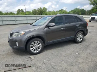 2014 Kia Sorento EX with VIN 5XYKU4A76EG430617, listed as a Copart auction lot 53668855 with 116,961 mi miles and Clean Title. Bid and sale history available at carsss.com. Image 1.