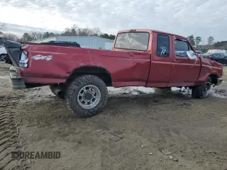 1996 Ford F-250 with VIN 1FTHX26F4TEB46656, listed as a Copart auction lot 87945225 with 0 mi miles and Salvage Title. Bid and sale history available at carsss.com. Image 3.