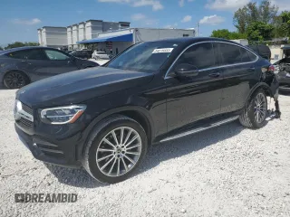 2021 Mercedes-Benz GLC 300 z VIN W1N0J8EB1MF989055, wystawiony jako Copart lot #54819555 z przebiegiem 38 450 mil mil oraz Szkoda całkowita • Salvage title. Historia ofert i sprzedaży dostępna na DreamBid. Obrazek 1.