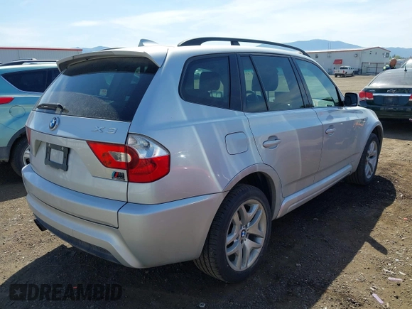2006 BMW X3 3.0i with VIN WBXPA934X6WG88115, listed as a IAAI auction lot 42243103 with 182,756 mi miles and . Bid and sale history available at DreamBid. Image 4.