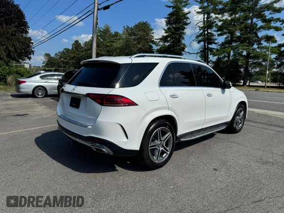 2020 Mercedes-Benz GLE 350 with VIN 4JGFB4JB3LA100888, listed as a Copart auction lot 65457945 with 98,898 mi miles and Clean title. Bid and sale history available at DreamBid. Image 3.