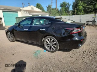 2020 Nissan Maxima Platinum with VIN 1N4AA6FV7LC367963, listed as a Copart auction lot 62032735 with 46,026 mi miles and Salvage title. Bid and sale history available at DreamBid. Image 2.