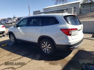 2022 Honda Pilot EX-L with VIN 5FNYF6H58NB095615, listed as a Copart auction lot 45694195 with 13,016 mi miles and Salvage Title. Bid and sale history available at carsss.com. Image 2.