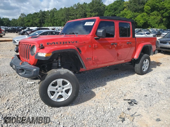 2022 Jeep Gladiator Mojave with VIN 1C6JJTEG0NL104137, listed as a Copart auction lot 59746925 with 46,162 mi miles and Salvage title. Bid and sale history available at DreamBid. Image 1.