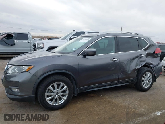 2017 Nissan Rogue SV with VIN 5N1AT2MT6HC842083, listed as a IAAI auction lot 41260224 with 64,013 mi miles. Bid and sale history available at carsss.com. Image 14.