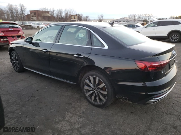 2022 Audi A4 Sedan Premium with VIN WAUABAF49NN002917, listed as a Copart auction lot 71785662 with 12,675 mi miles. Bid and sale history available at carsss.com. Image 2.
