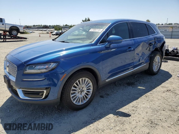 2020 Lincoln Nautilus Standard z VIN 2LMPJ6J96LBL07607, wystawiony jako Copart lot #57684115 z przebiegiem 69 073 mil mil oraz Szkoda całkowita • Salvage title. Historia ofert i sprzedaży dostępna na DreamBid. Obrazek 1.