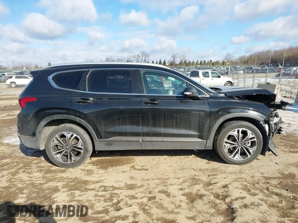 2020 Hyundai Santa Fe Limited with VIN 5NMS5CAA3LH250453, listed as a IAAI auction lot 41346692 with 87,876 mi miles. Bid and sale history available at carsss.com. Image 13.