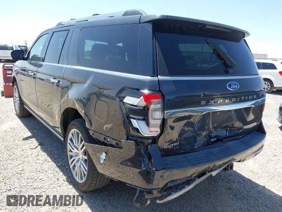 2024 Ford Expedition Max Limited with VIN 1FMJK2A80REA12255, listed as a IAAI auction lot 42044812 with 41,645 mi miles and . Bid and sale history available at DreamBid. Image 3.