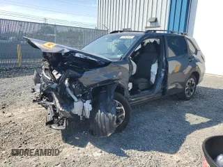 2025 Subaru Forester Premium с VIN JF2SLDDC1SH525084, выставлен на аукционе Copart как лот 63643435 с пробегом Не указан миль и Списание • Salvage title. История ставок и продаж доступна на DreamBid. Изображение 1.