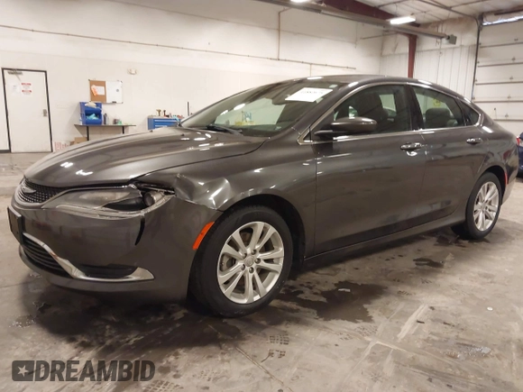 2015 Chrysler 200 Limited with VIN 1C3CCCAB0FN607876, listed as a IAAI auction lot 41882675 with 136,146 mi miles. Bid and sale history available at carsss.com. Image 18.