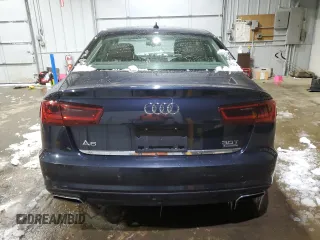 2018 Audi A6 Premium Plus with VIN WAUG3AFC6JN053249, listed as a Copart auction lot 43874035 with 118,814 mi miles and Salvage Title. Bid and sale history available at carsss.com. Image 6.
