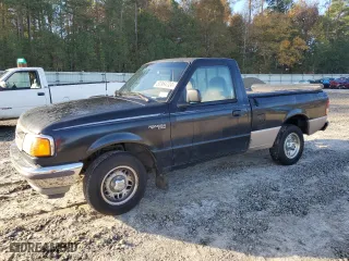 1995 Ford Ranger Splash with VIN 1FTCR10A0SUA85001, listed as a Copart auction lot 80964724 with 110,078 mi miles and Salvage Title. Bid and sale history available at carsss.com. Image 1.