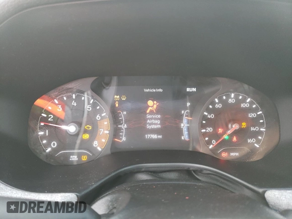 2023 Jeep Compass Sport with VIN 3C4NJDAN0PT570999, listed as a Copart auction lot 49704065 with 17,766 mi miles and Clean title. Bid and sale history available at DreamBid. Image 9.
