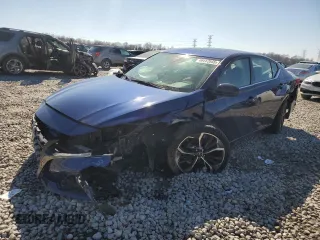 2023 Nissan Altima 2.5 SR with VIN 1N4BL4CW1PN310250, listed as a Copart auction lot 46442545 with 27,829 mi miles and Salvage Title. Bid and sale history available at carsss.com. Image 1.
