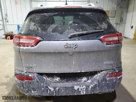 2016 Jeep Cherokee Latitude with VIN 1C4PJMCS5GW345807, listed as a Copart auction lot 42338245 with 96,460 mi miles and Salvage Title. Bid and sale history available at carsss.com. Image 6.