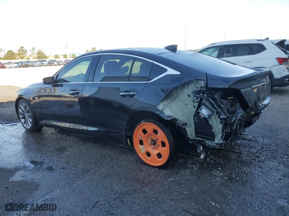 2020 Cadillac CT5 Premium Luxury with VIN 1G6DN5RK1L0138173, listed as a Copart auction lot 44719325 with 51,422 mi miles and Salvage Title. Bid and sale history available at carsss.com. Image 2.