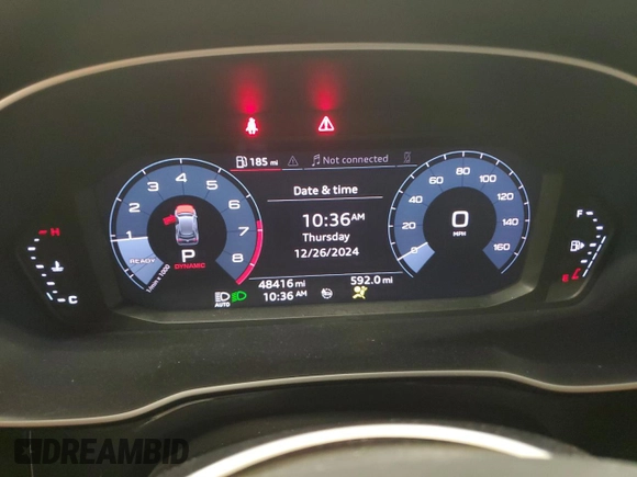 2019 Audi Q3 Premium with VIN WA1AECF38K1084682, listed as a Copart auction lot 86361474 with 48,416 mi miles and Salvage Title. Bid and sale history available at carsss.com. Image 9.