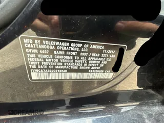 2018 Volkswagen Passat SEL Premium z VIN 1VWCA7A30JC015249, wystawiony jako Copart lot #59337915 z przebiegiem 115 645 mil mil oraz Czysty tytuł • Clean title. Historia ofert i sprzedaży dostępna na DreamBid. Obrazek 10.