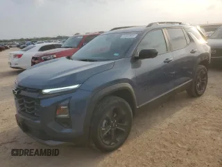 2025 Chevrolet Equinox FWD LT with VIN 3GNAXHEG3SL230407, listed as a Copart auction lot 51582905 with 4,639 mi miles and Salvage Title. Bid and sale history available at DreamBid. Image 1.