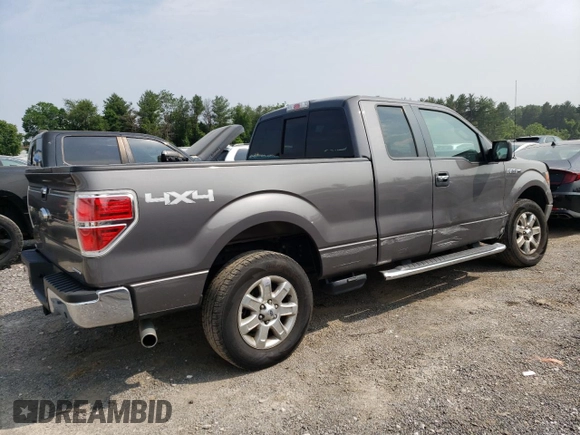 2013 Ford F-150 XL with VIN 1FTFX1EF8DKD72110, listed as a Copart auction lot 58377165 with 58,507 mi miles and Salvage title. Bid and sale history available at DreamBid. Image 3.