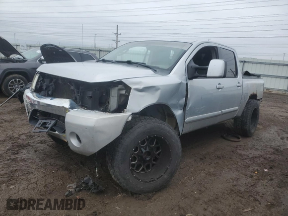 2004 Nissan Titan LE with VIN 1N6AA07A94N507274, listed as a Copart auction lot 47797205 with 144,021 mi miles and Salvage Title. Bid and sale history available at DreamBid. Image 1.