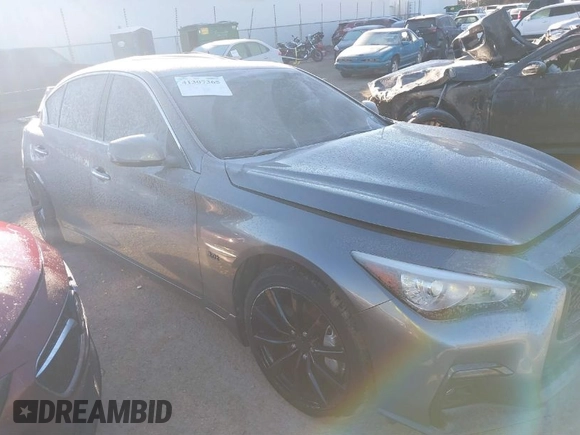2018 Infiniti Q50 3.0t LUXE with VIN JN1EV7AP3JM360470, listed as a IAAI auction lot 41307365 with 74,875 mi miles. Bid and sale history available at carsss.com. Image 1.