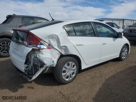 2014 Honda Insight with VIN JHMZE2H33ES001186, listed as a Copart auction lot 47778445 with 132,615 mi miles and Salvage Title. Bid and sale history available at carsss.com. Image 3.
