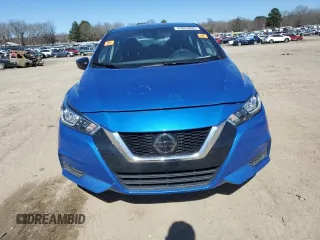 2021 Nissan Versa S with VIN 3N1CN8DV0ML907362, listed as a Copart auction lot 46853095 with 51,868 mi miles and Salvage Title. Bid and sale history available at carsss.com. Image 5.