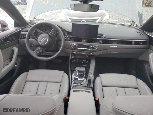 2023 Audi A5 Sportback S line Premium with VIN WAUDACF58PA044610, listed as a Copart auction lot 37808264 with NaN miles and Salvage Title. Bid and sale history available at carsss.com. Image 8.