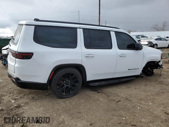 2024 Jeep Wagoneer Series II Carbide with VIN 1C4SJVBP4RS127459, listed as a Copart auction lot 53130095 with 35,064 mi miles and Salvage title. Bid and sale history available at DreamBid. Image 3.