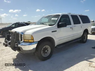 2000 Ford Excursion XLT with VIN 1FMSU41F0YEC90872, listed as a Copart auction lot 77243644 with 90,302 mi miles and Salvage Title. Bid and sale history available at DreamBid. Image 1.