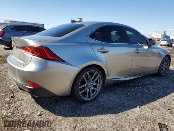 2019 Lexus IS with VIN JTHC81D2XK5036032, listed as a Copart auction lot 49391415 with 0 mi miles and Salvage Title. Bid and sale history available at carsss.com. Image 3.