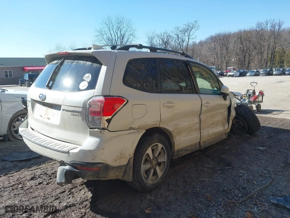2017 Subaru Forester Premium with VIN JF2SJAGC8HH800622, listed as a IAAI auction lot 41704366 with 57,016 mi miles. Bid and sale history available at carsss.com. Image 4.