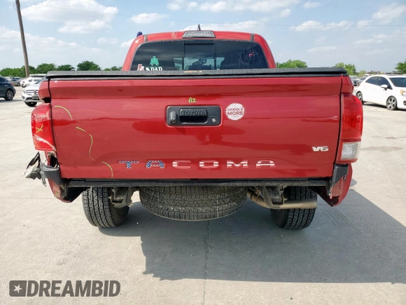 2017 Toyota Tacoma SR5 with VIN 3TMAZ5CN9HM047177, listed as a Copart auction lot 53431405 with 85,045 mi miles and Salvage Title. Bid and sale history available at DreamBid. Image 6.