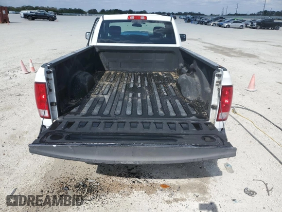 2017 Ram 1500 Tradesman with VIN 3C6JR6DG7HG687190, listed as a Copart auction lot 43698295 with 23,997 mi miles and Salvage title. Bid and sale history available at DreamBid. Image 10.