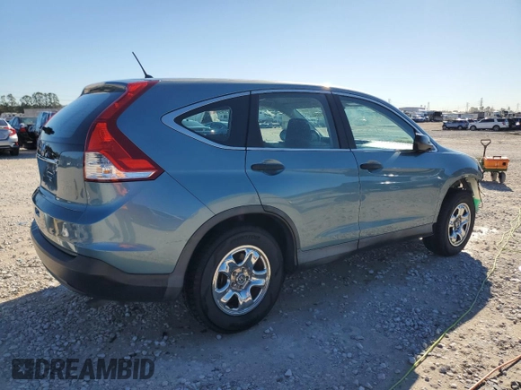 2014 Honda CR-V LX with VIN 2HKRM3H33EH560844, listed as a Copart auction lot 84021034 with 132,819 mi miles and Salvage Title. Bid and sale history available at carsss.com. Image 3.