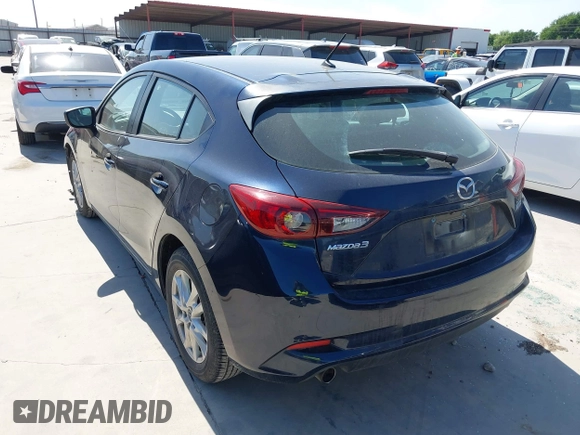 2017 Mazda 3 Sport with VIN 3MZBN1K77HM146234, listed as a IAAI auction lot 42035288 with 47,668 mi miles and . Bid and sale history available at DreamBid. Image 3.