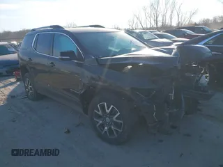 2021 GMC Acadia SLE with VIN 1GKKNRLS0MZ192845, listed as a IAAI auction lot 41089480 with 64,651 mi miles. Bid and sale history available at carsss.com. Image 1.
