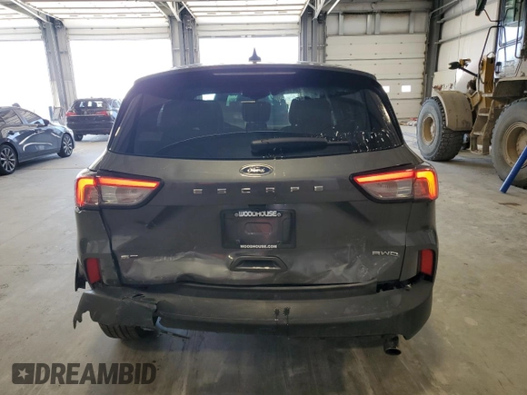 2022 Ford Escape SE with VIN 1FMCU9G60NUB40450, listed as a Copart auction lot 51223465 with 21,351 mi miles and Salvage Title. Bid and sale history available at DreamBid. Image 6.