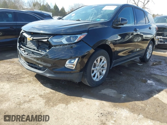 2019 Chevrolet Equinox LT z VIN 3GNAXUEV0KL216360, wystawiony jako IAAI lot #41664268 z przebiegiem 69 411 mil mil oraz . Historia ofert i sprzedaży dostępna na DreamBid. Obrazek 2.