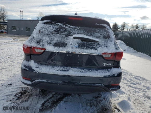 2017 Infiniti QX60 with VIN 5N1DL0MM9HC551992, listed as a Copart auction lot 41773695 with NaN miles and Salvage Title. Bid and sale history available at carsss.com. Image 6.