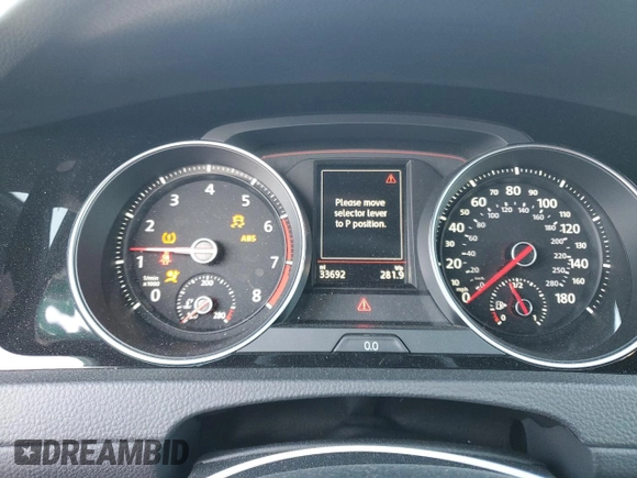 2020 Volkswagen Golf GTI S with VIN 3VW6T7AU5LM008038, listed as a Copart auction lot 47535854 with 33,692 mi miles. Bid and sale history available at carsss.com. Image 9.