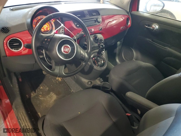 2015 FIAT 500 Pop with VIN 3C3CFFAR3FT695893, listed as a Copart auction lot 73211674 with 97,344 mi miles and Clean Title. Bid and sale history available at carsss.com. Image 8.