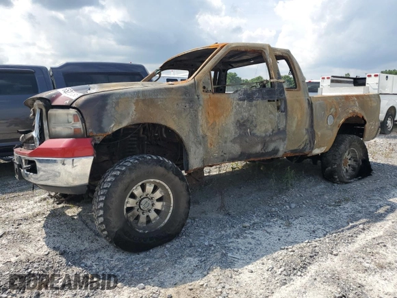 2005 Ford F-250 XL with VIN 1FTSX21Y75ED04554, listed as a Copart auction lot 65229895 with Not provided miles and Salvage title. Bid and sale history available at DreamBid. Image 1.