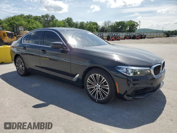 2020 BMW 5 Series 530i z VIN WBAJR3C03LWW80613, wystawiony jako Copart lot #55507195 z przebiegiem 14 312 mil mil oraz Szkoda całkowita • Salvage title. Historia ofert i sprzedaży dostępna na DreamBid. Obrazek 4.