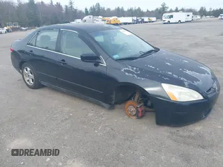 2003 Honda Accord LX z VIN 1HGCM66333A038599, wystawiony jako IAAI lot #42059388 z przebiegiem Nie podano mil oraz . Historia ofert i sprzedaży dostępna na DreamBid. Obrazek 1.