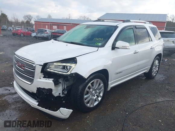 2016 GMC Acadia Denali with VIN 1GKKVTKD5GJ175039, listed as a IAAI auction lot 41486077 with 137,509 mi miles. Bid and sale history available at carsss.com. Image 18.
